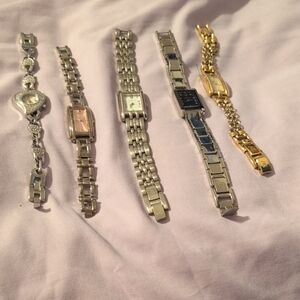 Anne Klein Women's Silver and Gold Watches